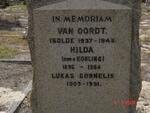 OORDT Lukas Cornelis, van 1903-1991 :: VAN OORDT Hilda nee KOHLING 1896-1964 :: VAN OORDT Isolde 1937-1948