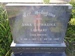 LOMBARD Anna Catharina nee DREYER 1917-1980