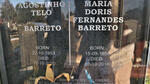BARRETO Agostinho Telo 1953-2010 & Maria Doris Fernandes 1958-2018