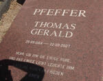 PFEFFER Thomas Gerald 1964-2007