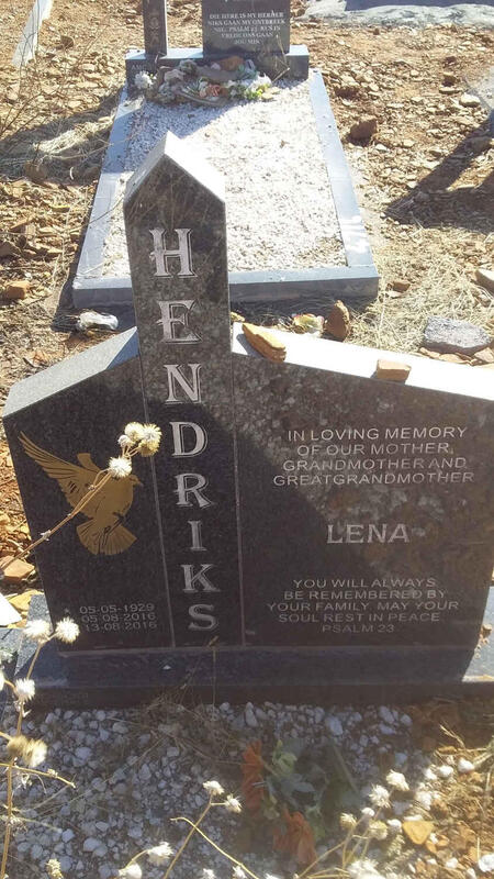 HENDRIKS Lena 1929-2016