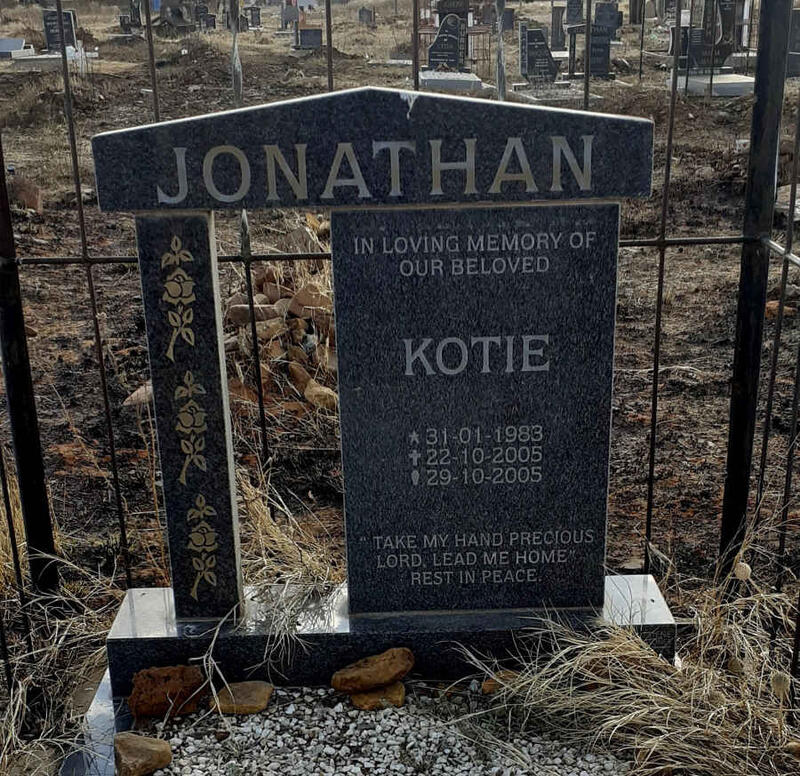 JONATHAN Kotie 1983-2005