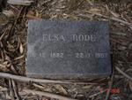 RODE Elsa 1882-1967