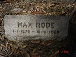 RODE Max 1876-1939