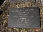 PIKKER Leondi V. 1891-1962 & Anna 1900-1972