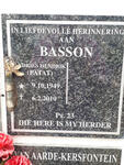 BASSON Andries Hendrik 1949-2010