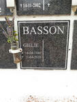 BASSON Gielie 1940-2020