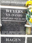 WEYERS S.S. 1925-2012