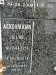 ACKERMANN J.D. 1988-2014