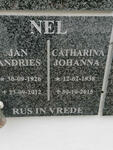 NEL Jan Andries 1926-2012 & Catharina Johanna 1938-2015
