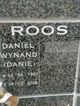 ROOS Daniel Wynand 1961-2008
