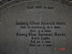 GARTZ Ludwig Alfred Heinrich 1883-1946 & Emmy Elize Hermine LUPKE 1886-1969