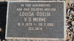 MERWE Louisa Odelia, v.d. 1873-1956