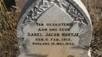 NORTJE Sarel Jacob 1913-1922
