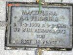 FERREIRA Magdalena A.S. 1909-1992