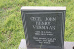 VERMAAK Cecil John Henry 1954-2009