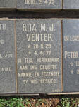 VENTER Rita M.J. 1929-1977
