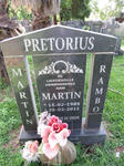 PRETORIUS Martin 1985-2011