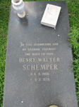 SCHEMPER Henry Walter 1906-1976