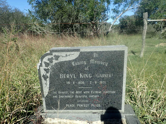 KING Beryl nee GARNER 1936-1971