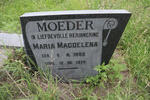 SAAIMAN Maria Magdelena 1895-1974