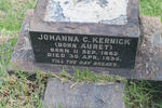 KERNICK Johanna nee AURET 1862-1930