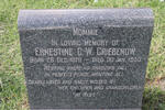 GRIEBENOW Ernestine C.W. 1879-1950