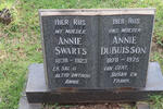 SWARTS Annie 1839-1923 :: DU BUISSON Annie 1878-1975