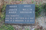 STADEN Judith Maria, van nee SCHUTTE 1877-1963 :: STADEN Willem Abraham C. van 1912-1967
