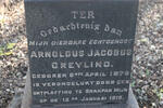 GREYLING Arnoldus Jacobus 1879-1915