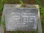 SWART Phillippus Christiaan 1907-1985 & Christina Johanna 1909-1955