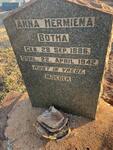 BOTHA Anna Hermiena 1886-1942