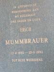 MUMMBRAUER Erich 1892-1982