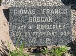 BOGGAN Thomas Francis -1934