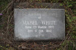 WHITE Mabel 1900-1950