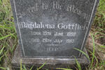 GOTTLIEB Magdalena Aletta nee STEYN 1898-1953