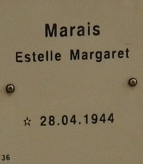 MARAIS Estelle Margaret 1944-