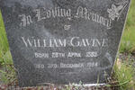 GAVINE William 1883-1954