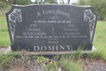 DOMINY George Montgomery 1894-1957 & Florence Gwendoline 1915-1994