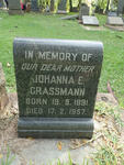 GRASSMANN Johanna E. 1891-1957
