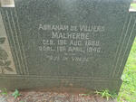 MALHERBE Abraham de Villiers 1868-1940