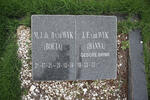 WYK M.J. de B., van 1921-2004 & J.F. BRINK 1933-