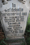 TONDER Cornelia Johanna, van nee FOURIE 1876-1934