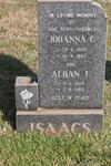 ISAACS Alban J. 1900-1983 & Johanna C. 1906-1982