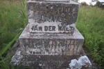 WALT Janie, van der 192?-1933