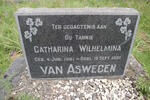 ASWEGEN Catharina Wilhelmina, van 1861-1930