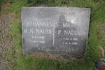 NAUDE Johannes M.N. 1920-1946 & Maria P. 1921-1946