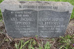 OPPERMAN Abel Jacobus 1865-1947 & Maria Christina VAN HEERDEN 1866-1955