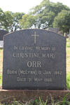 ORR Christine Mary nee MCLYNN 1942-1968