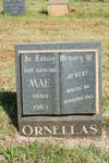 ORNELLAS Mae 1880-1965